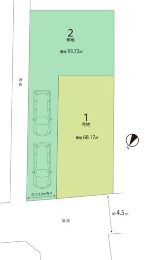 区割図_西淀川区中島1丁目