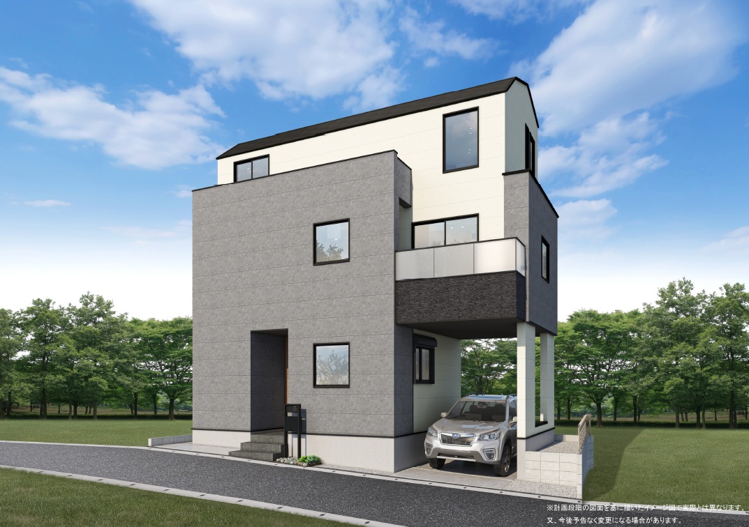 若竹町1丁目パース